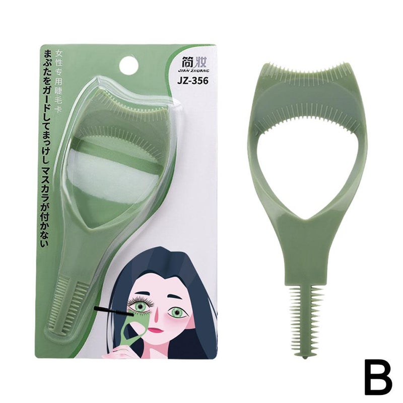 3D 3-in-1 eyelash curler, plastic eyeliner curler, eyelash extension tool, eyebrow shaping tool, makeup tool